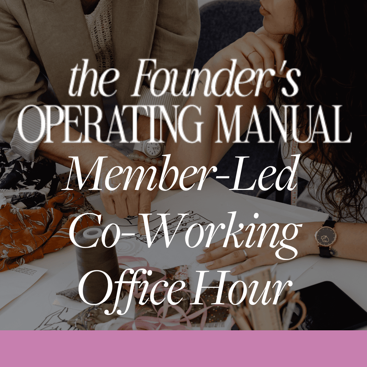 [FOM] Member-Led Coworking