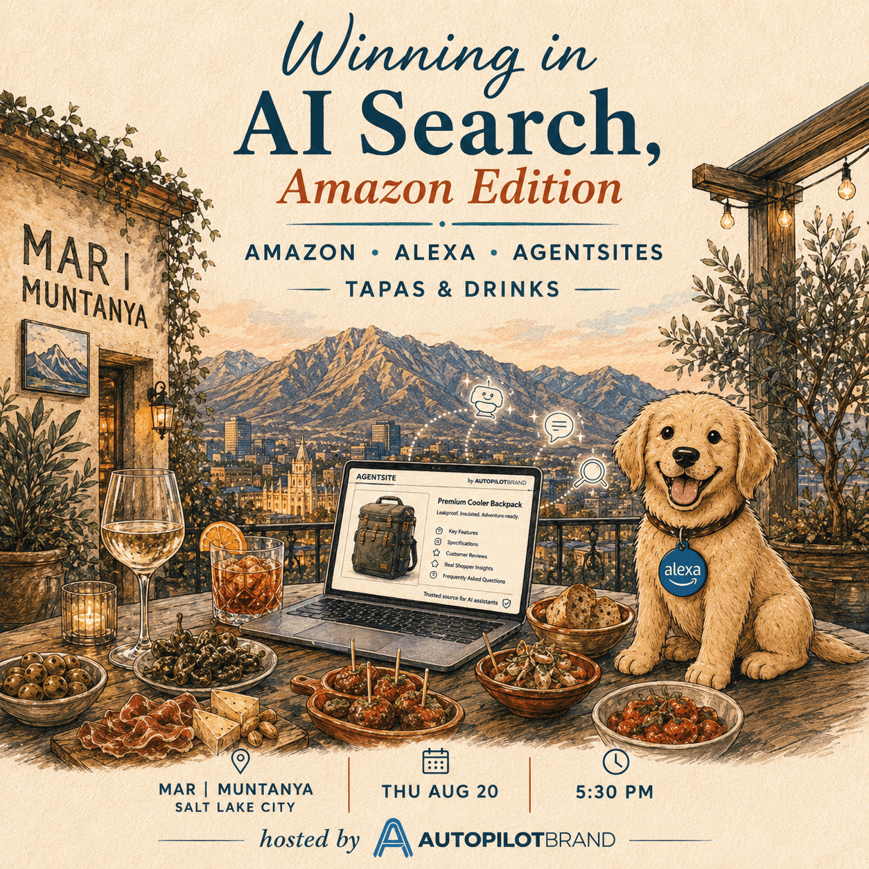 AI Search, Tapas & Drinks 🤩 Winning in AI Search for Amazon & DTC Brands