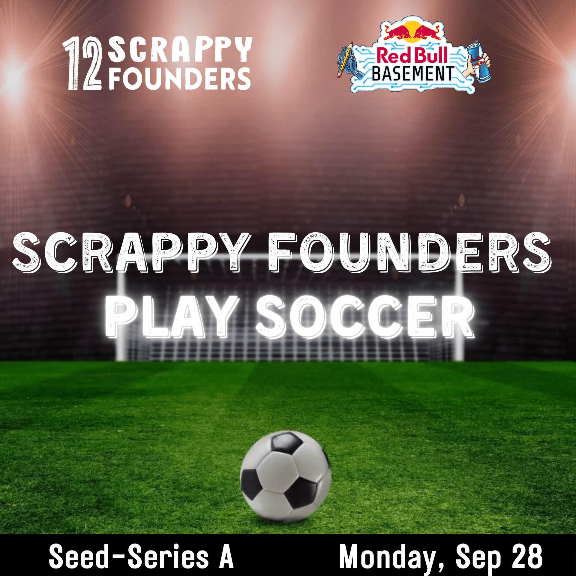 Scrappy AI Founders Play Soccer (seed to series A)