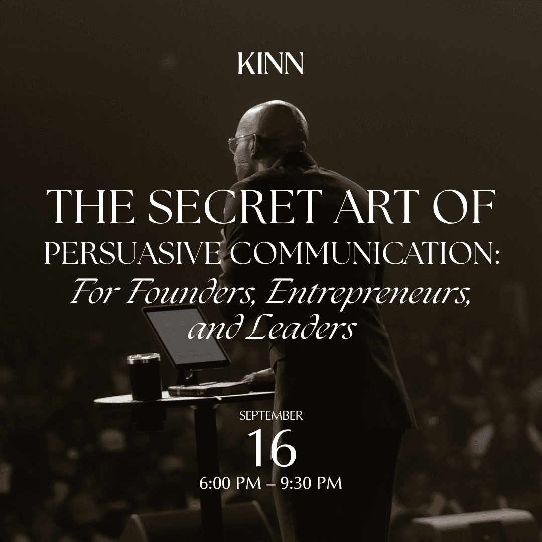 The Secret Art of Persuasive Communication: For Founders, Entrepreneurs, and Leaders