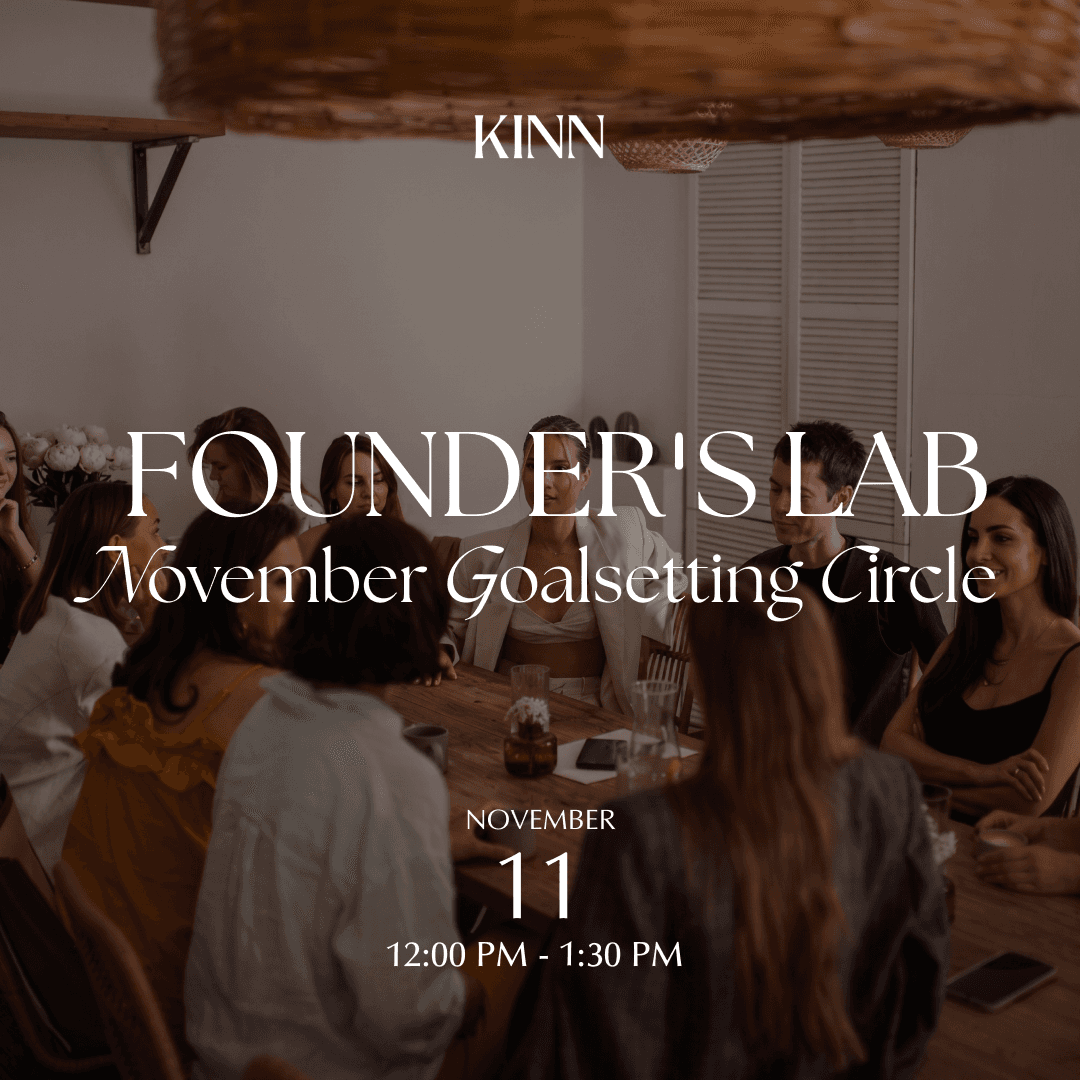 Founder's Lab: November Goalsetting Circle
