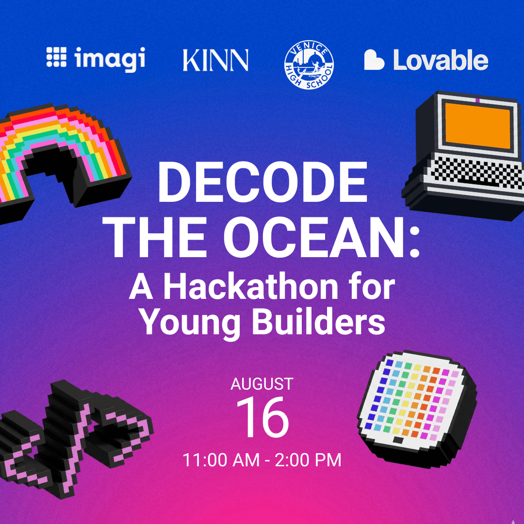 Decode the Ocean: A Hackathon for Young Builders