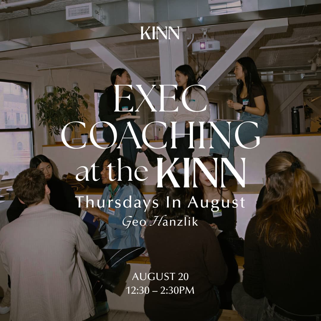 Executive Coaching with Geo Hanzlik for Kinn Members