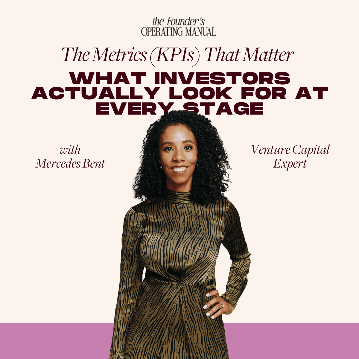 [FOM] The Metrics That Matter + What Investors Actually Look For at Every Stage