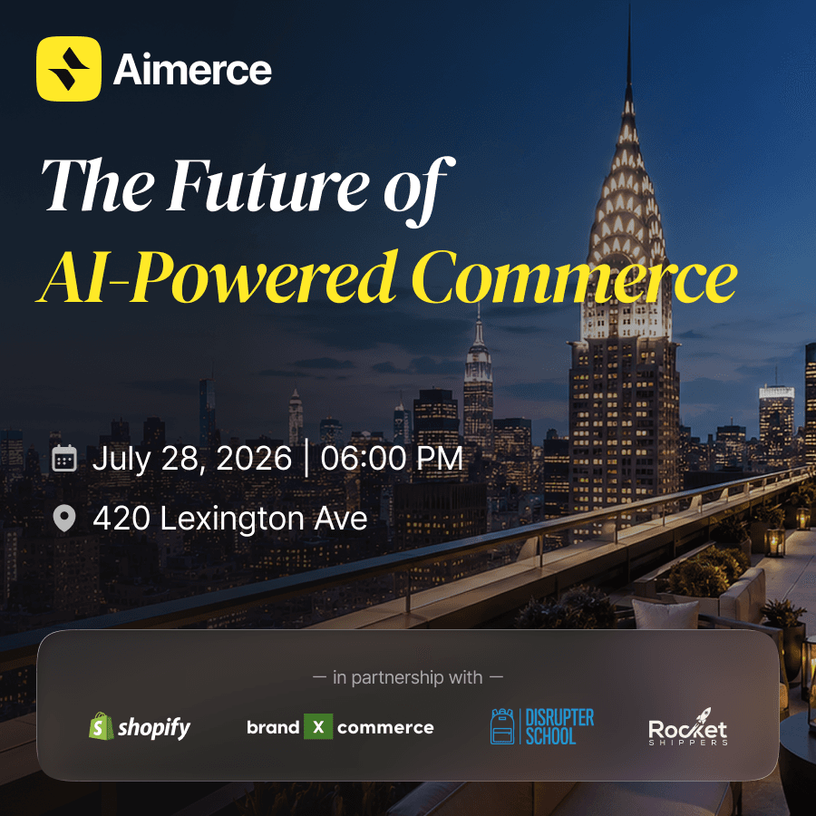 The Future of AI-Powered Commerce | Panel + Rooftop Party