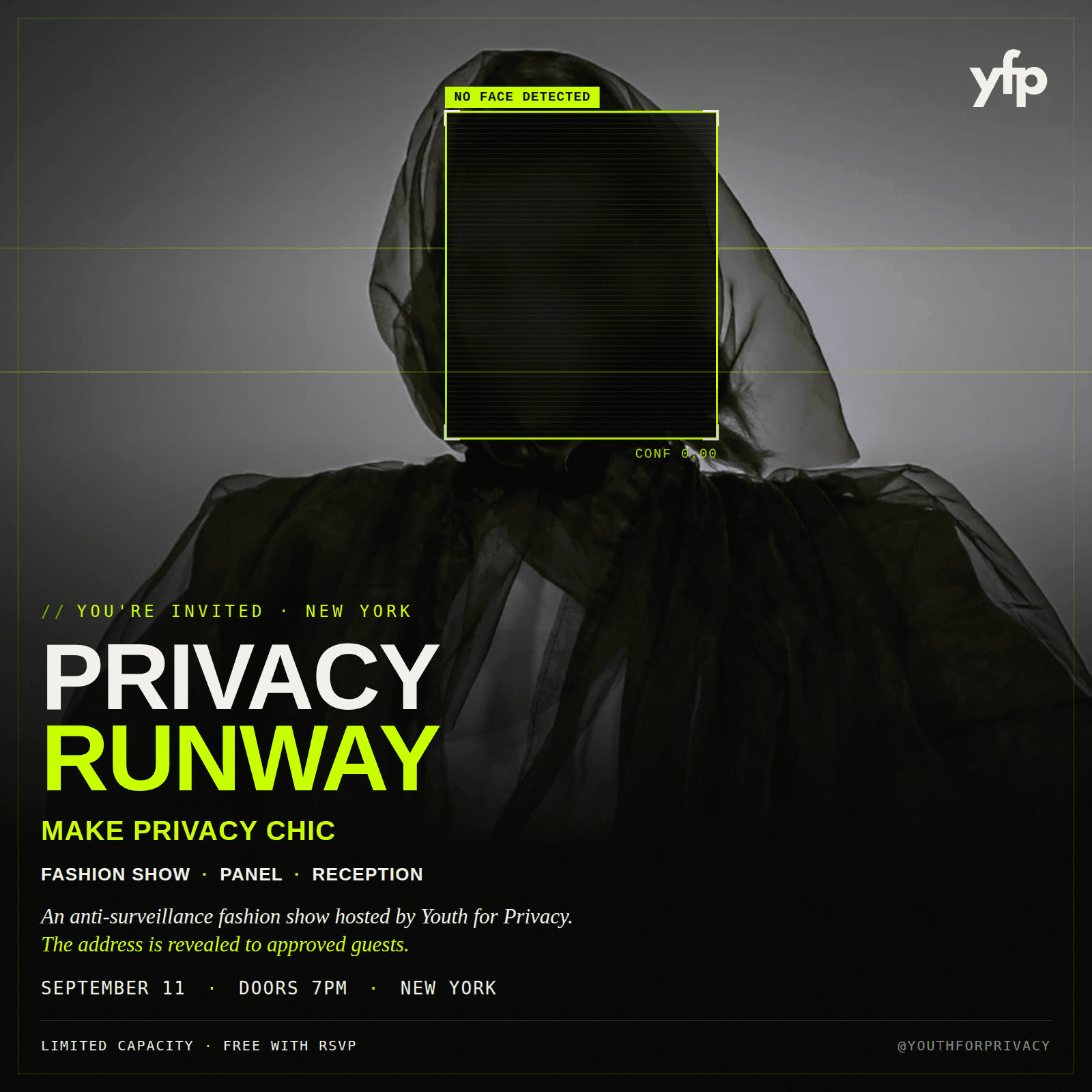 Privacy Runway - Anti-surveillance fashion show