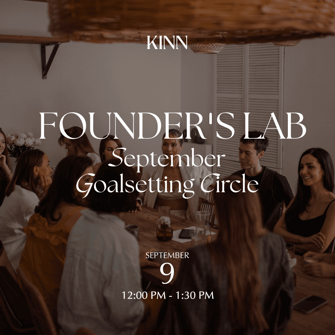 Founder's Lab: September Goalsetting Circle
