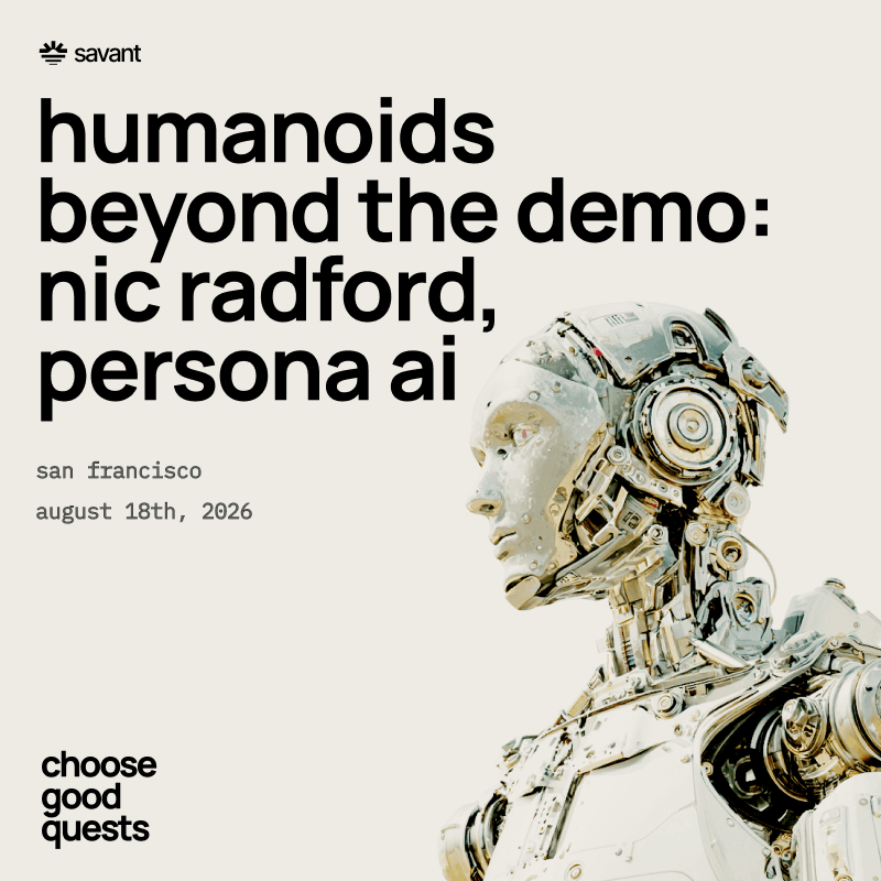 Humanoids Beyond the Demo: A Conversation with Nic Radford, Founder & CEO of Persona AI