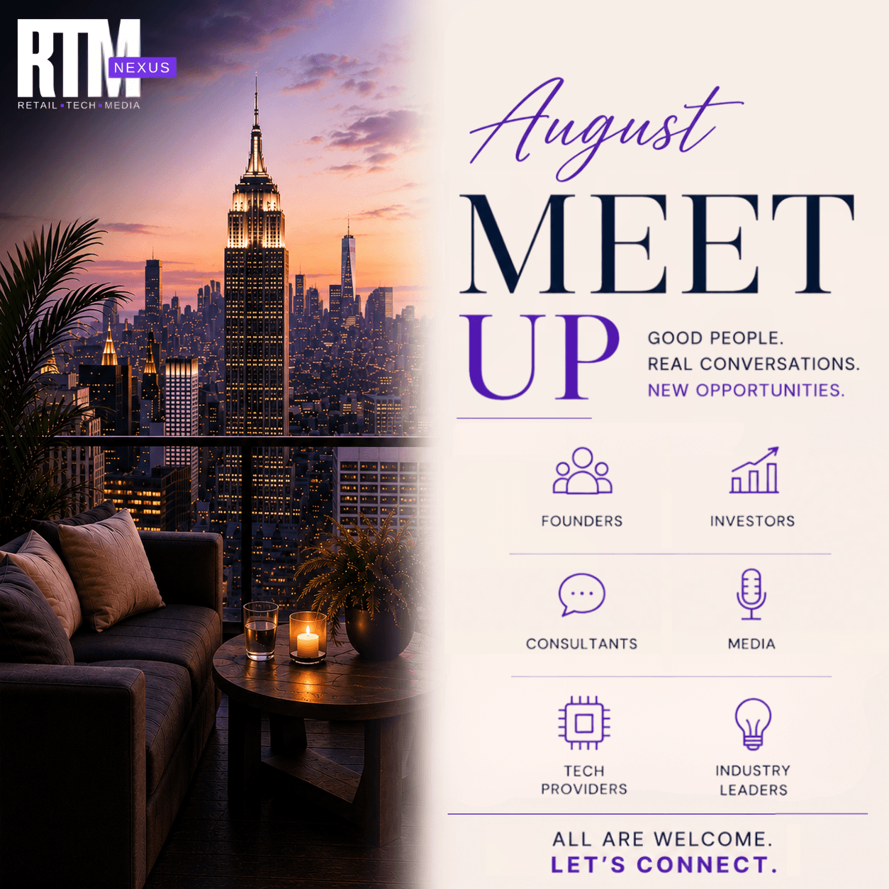 RTM Nexus August Meet Up
