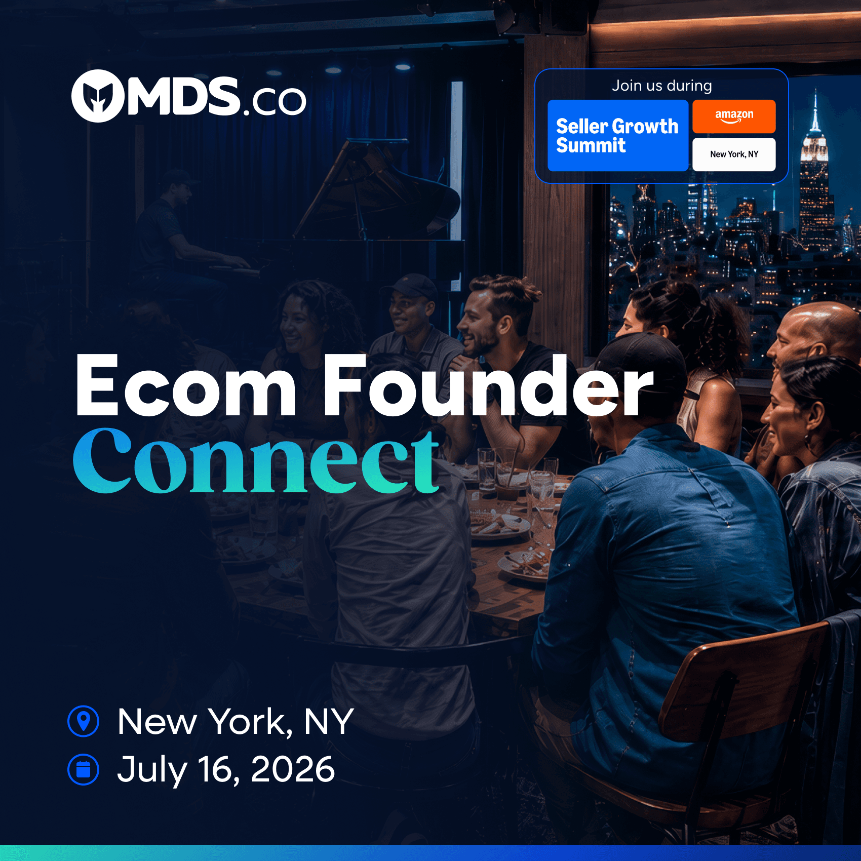 Ecom Founder Connect Dinner NY