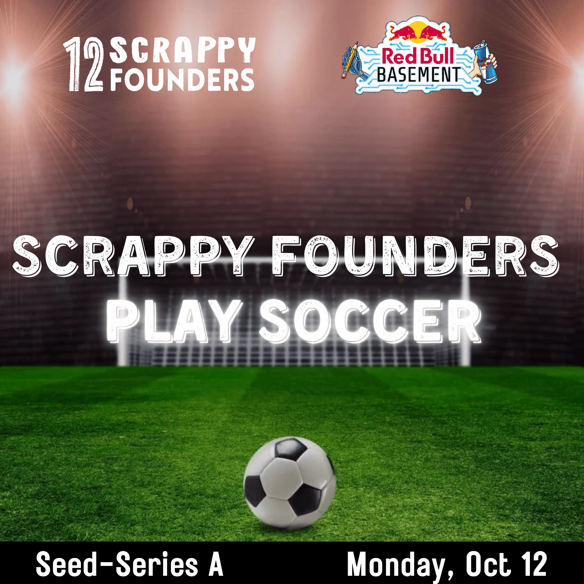 Scrappy AI Founders Play Soccer