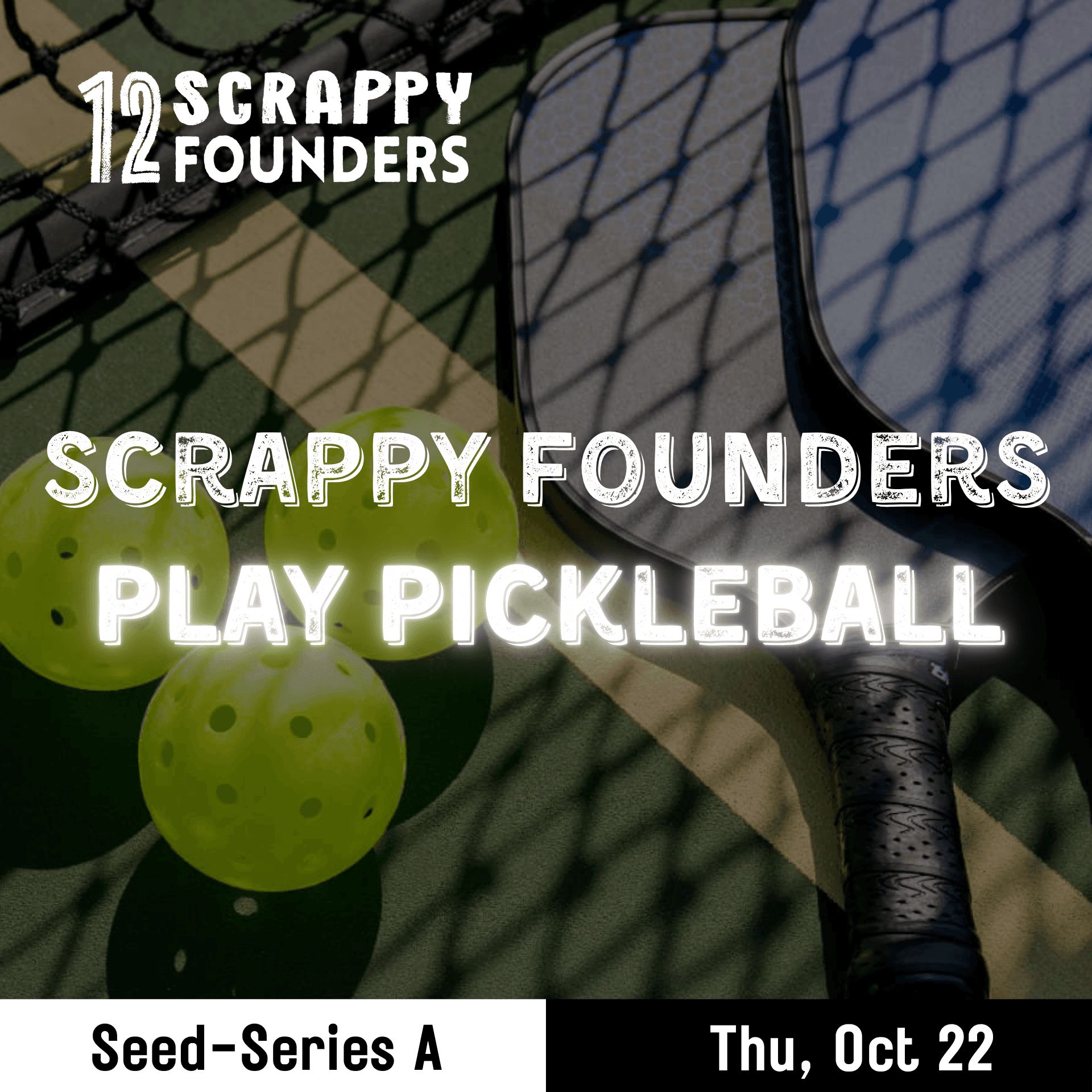 Scrappy AI Founders Play Pickleball (Seed to Series A)