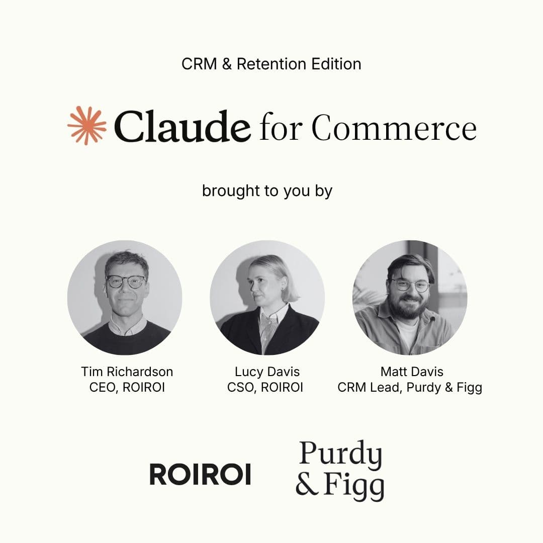 Claude for Commerce: CRM & Retention Edition