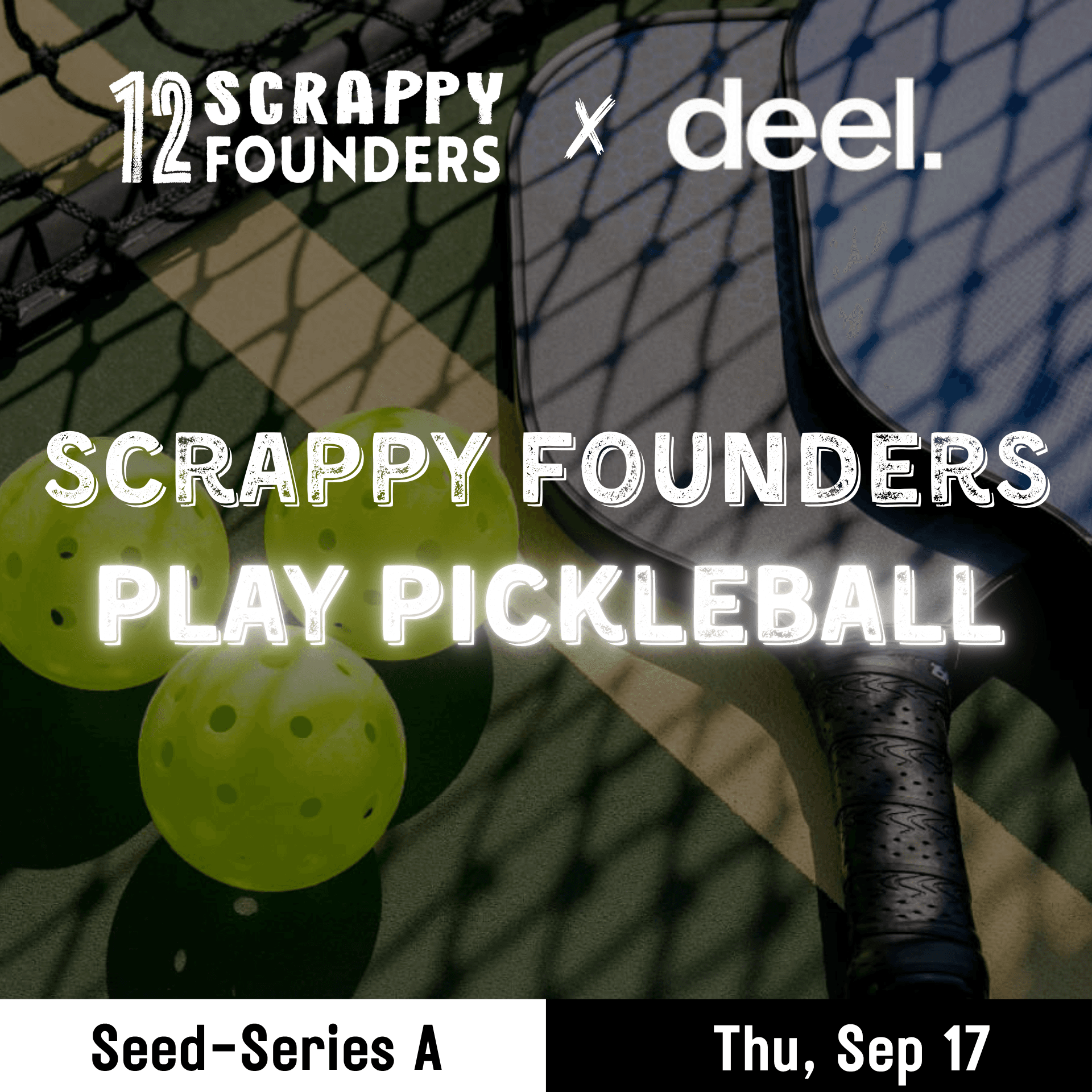Scrappy AI Founders Play Pickleball (Seed to Series A)