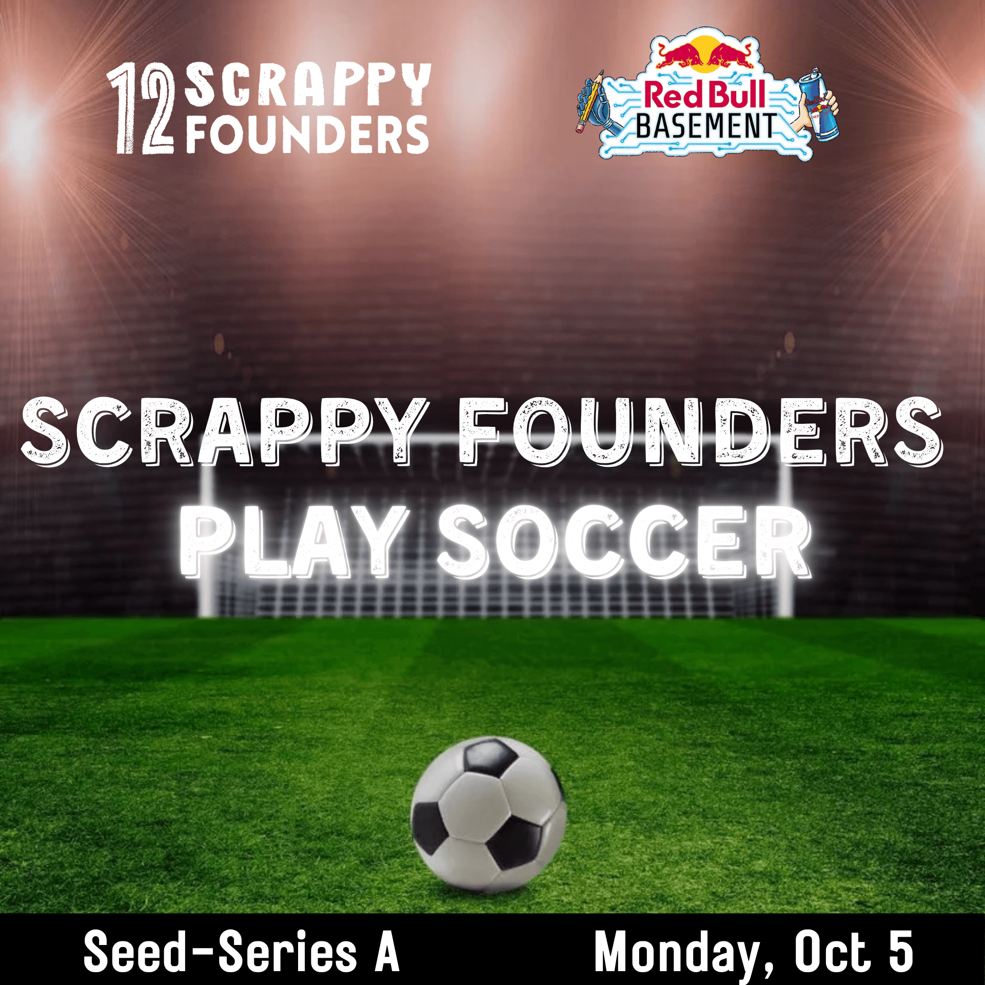 Scrappy AI Founders Play Soccer