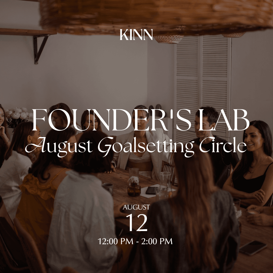 Founder's Lab: August Goalsetting Circle