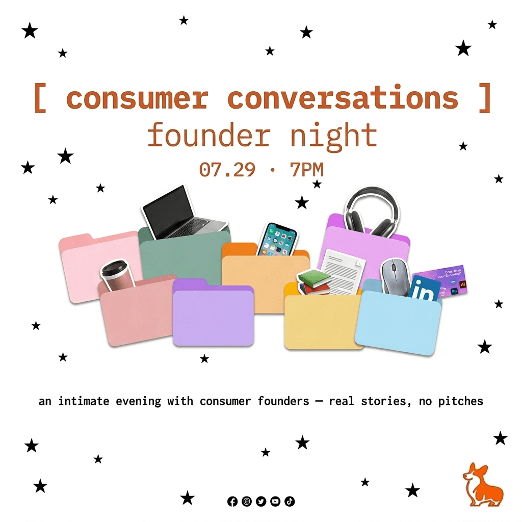 consumer conversations: founder night
