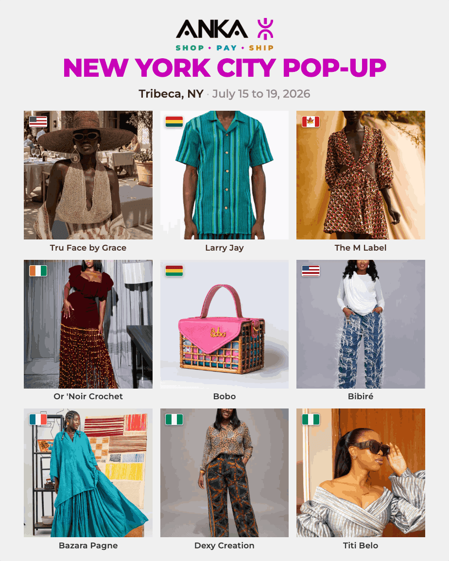 ANKA NYC Pop-Up: Black-Owned Brands From Around the World
