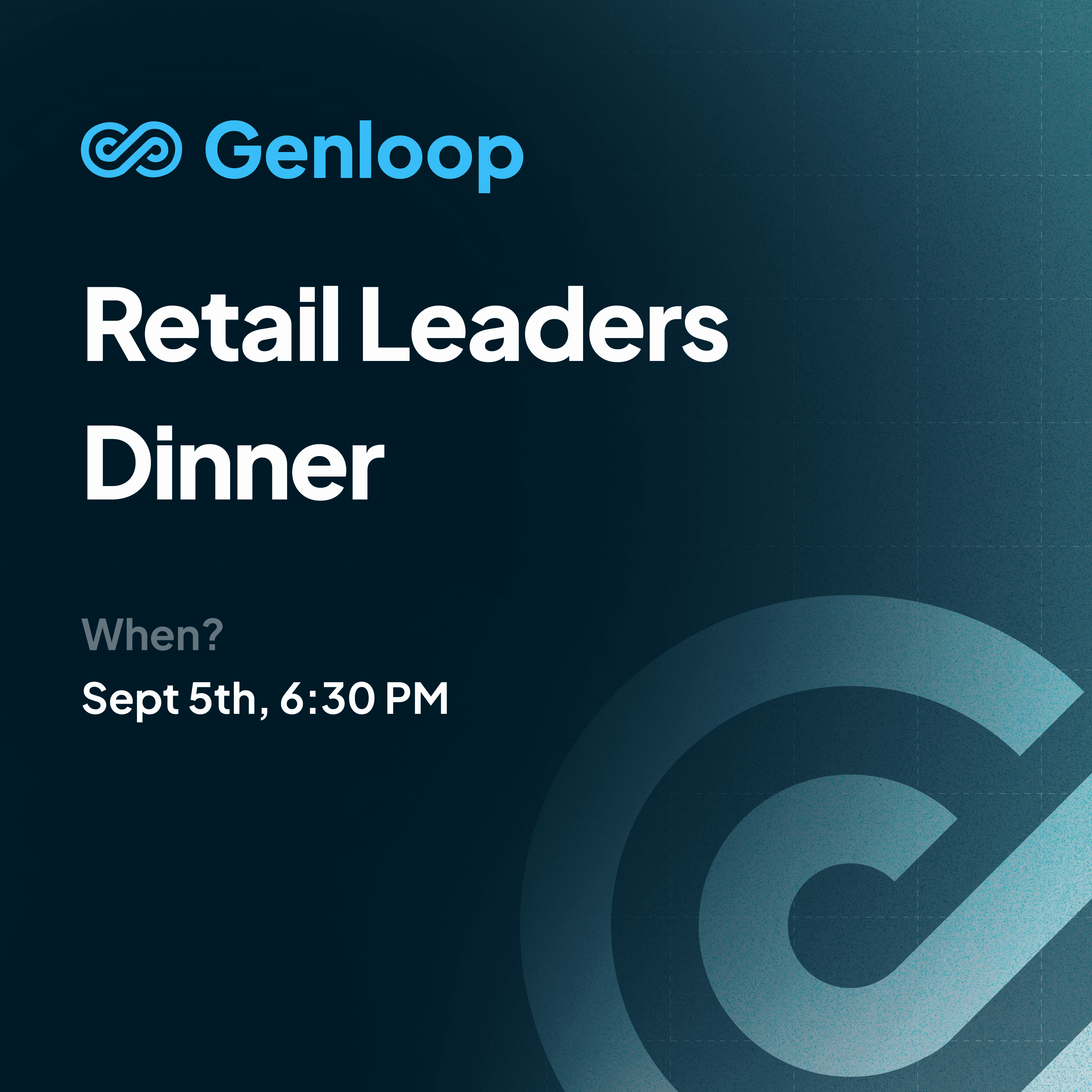 Retail Leaders Dinner