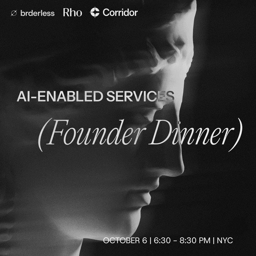 AI-Enabled Services Founder Dinner
