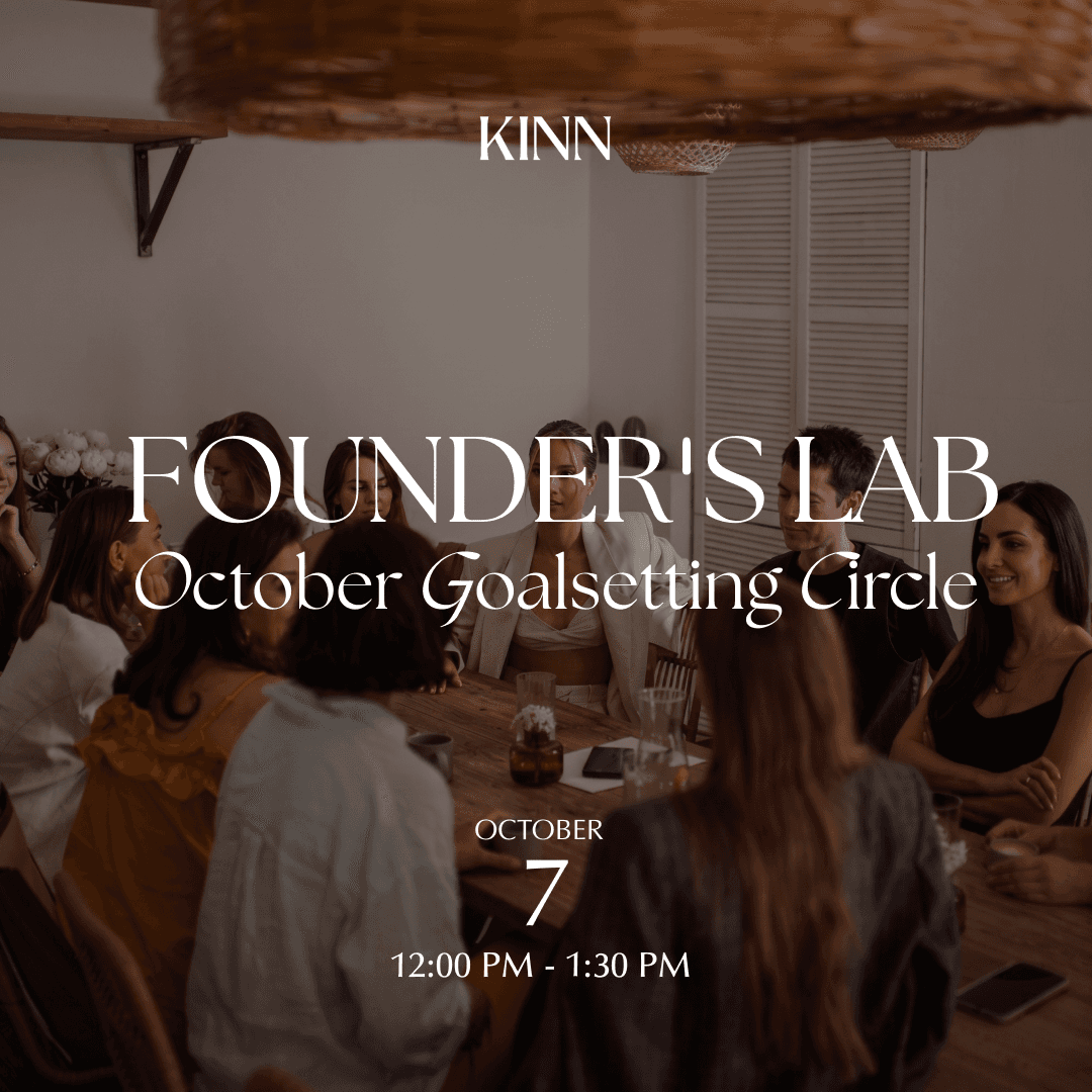 Founder's Lab: October Goalsetting Circle