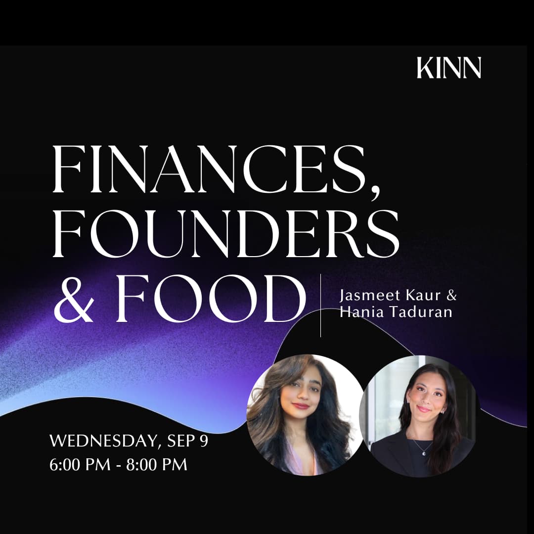 Finances, Founders & Food